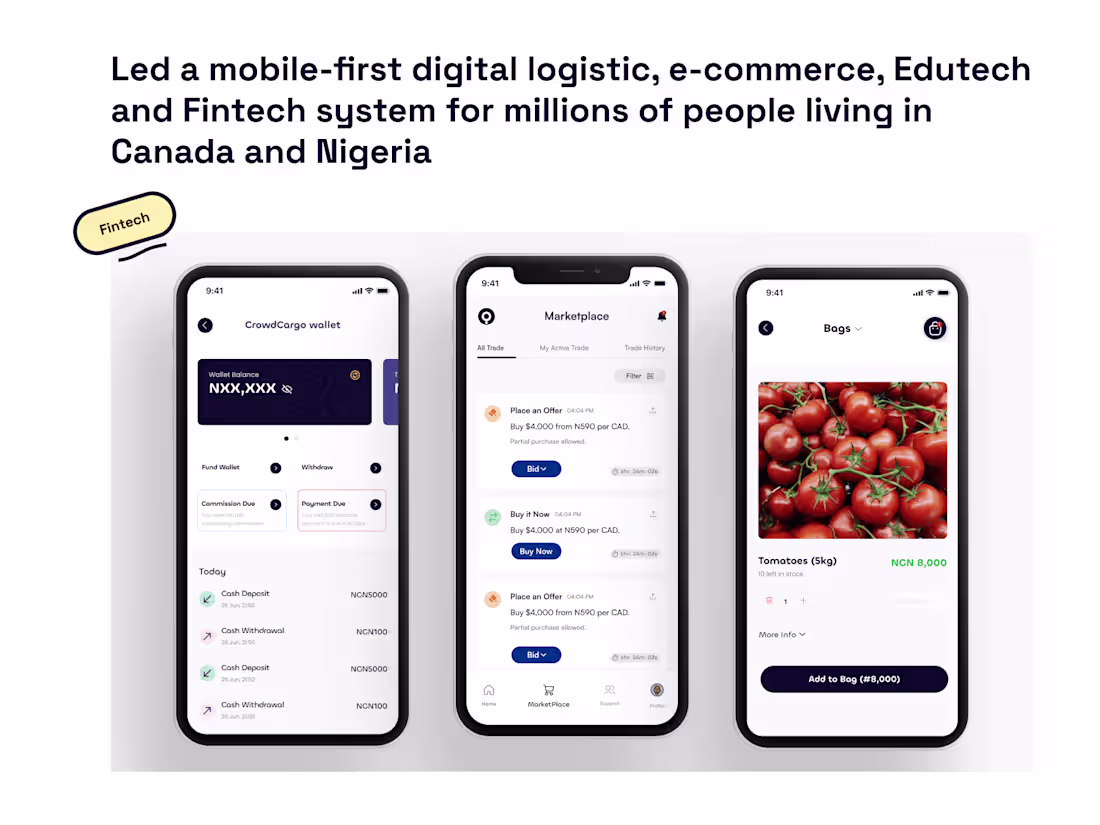 Cover image for I design functional products that align with your business goals
