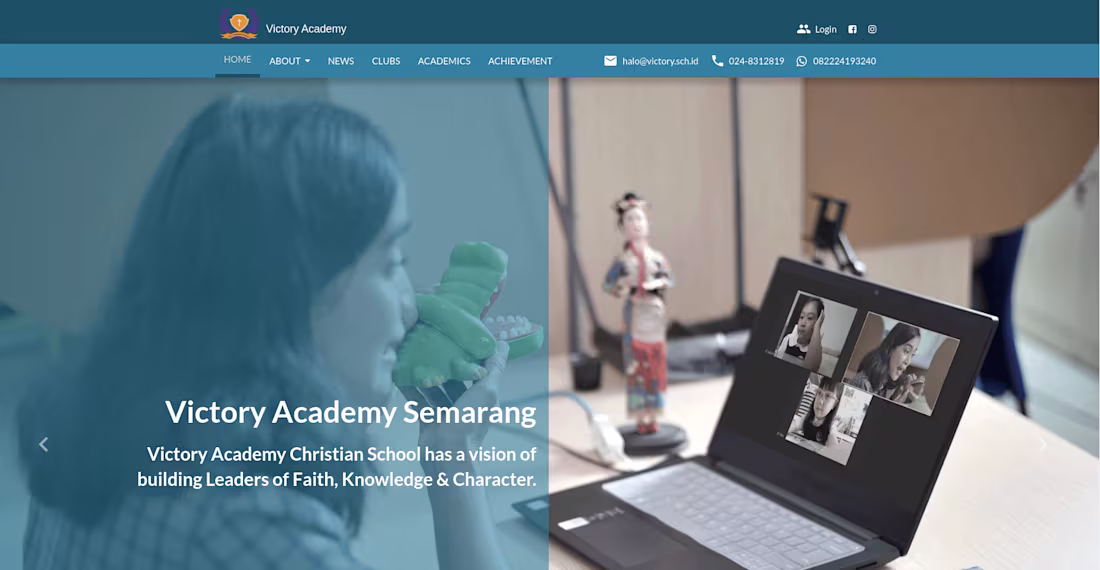 Cover image for Victory Academy: LMS Development