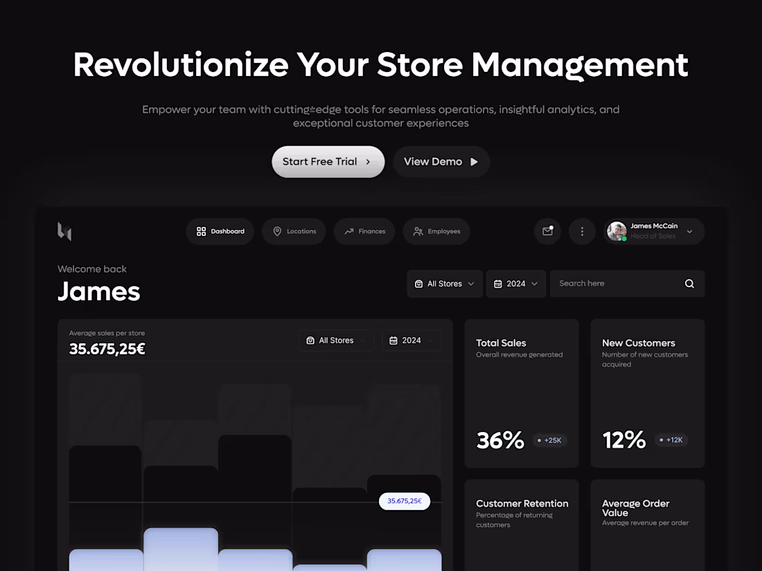 Cover image for  UX/UI Design, from concept to pixel-perfect execution.