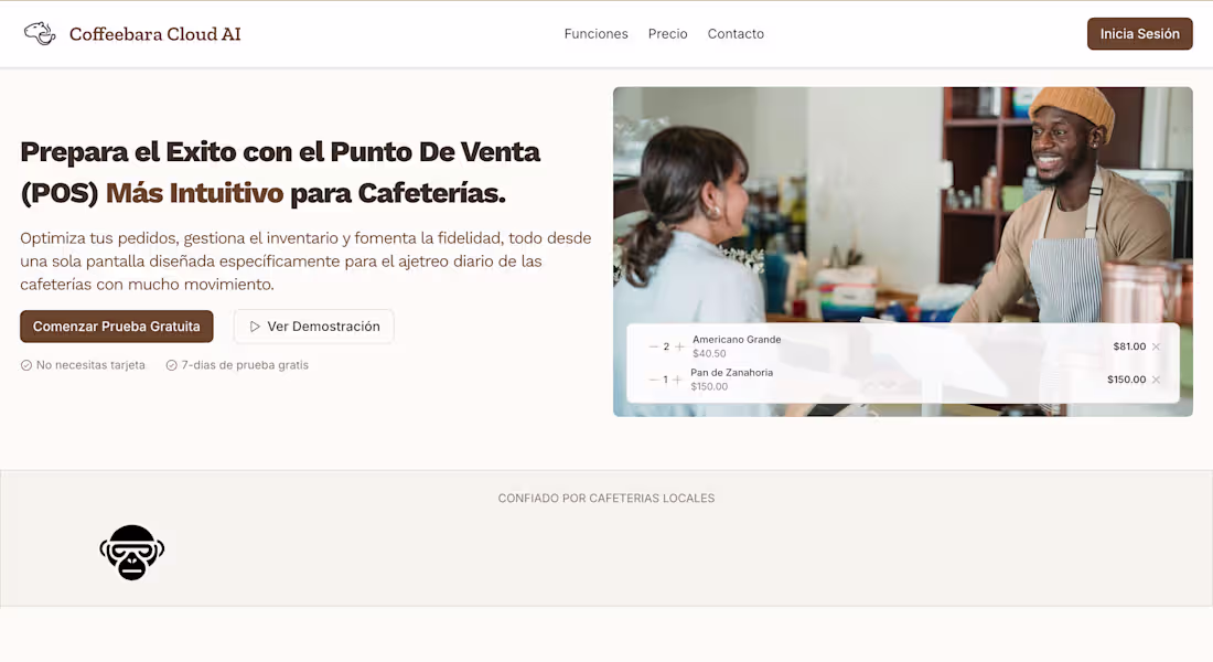 Cover image for Coffeebara Cloud, is a POS