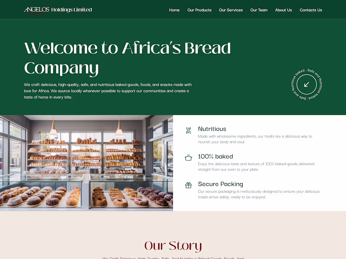 Cover image for Angelos Holding limited