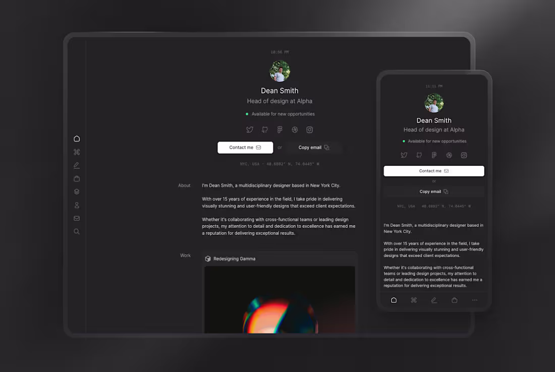 Cover image for Ultra · Portfolio Template for Framer