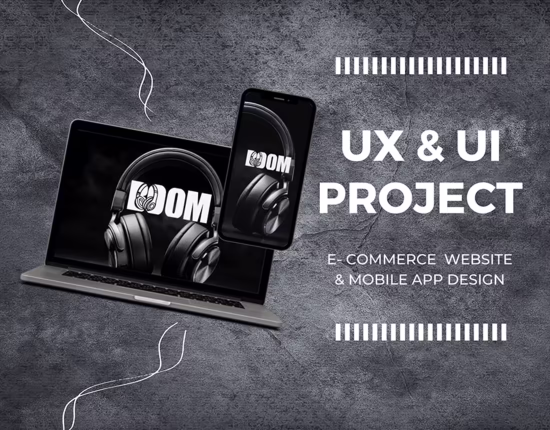Cover image for UX / UI Project E commerce Website & App Design :: Behance
