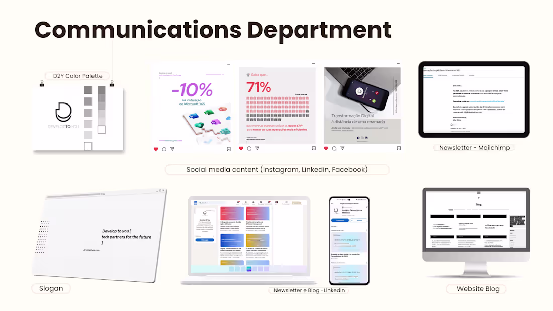 Cover image for Communications Department