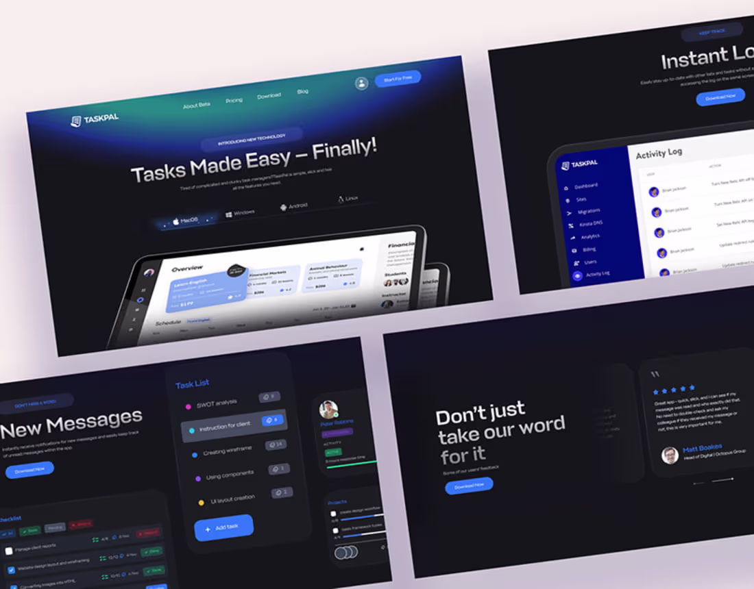 Cover image for Project: Modern Task Management SaaS