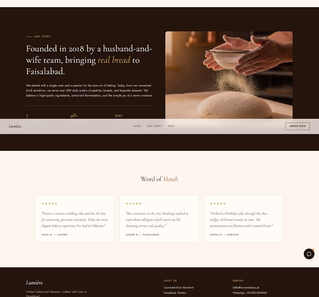 Cover image for AI Chatbot for Your Business Website | Claude Powered