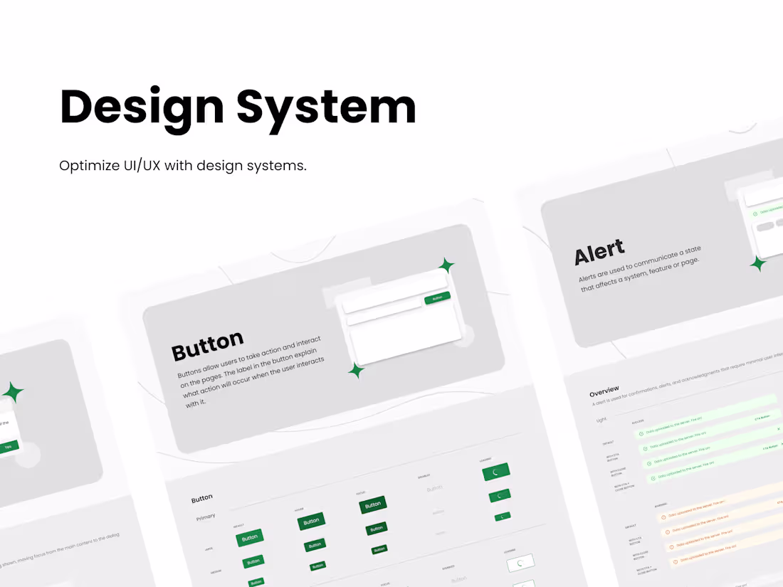 Cover image for Design System for Website