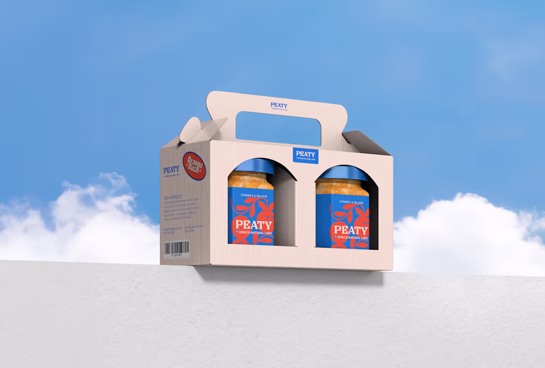 Cover image for Peaty: Brand Identity & Packaging