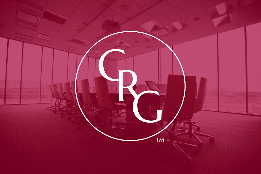 Cover image for CRG | Website Design and Content for Financial Firm
