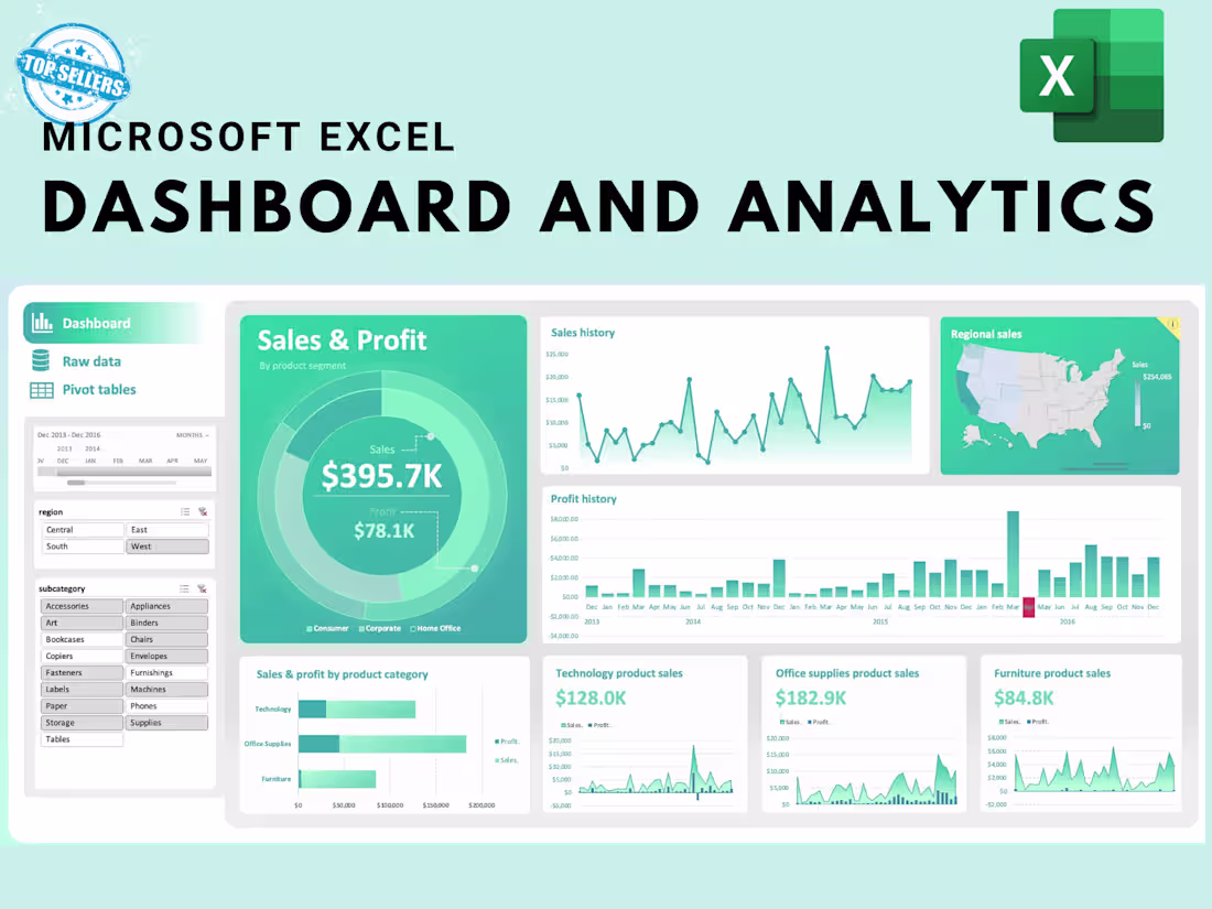 Cover image for Excel Data Analytics and Visualization