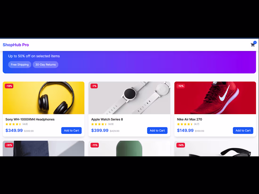 Cover image for E-Commerce Platform with Stripe Payment
Complete