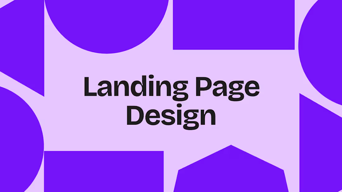 Cover image for Landing Page Design