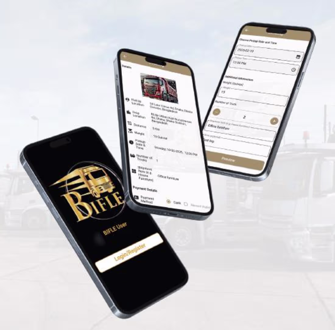 Cover image for Managed a Truck Rental mobile app designed to make truck ren...