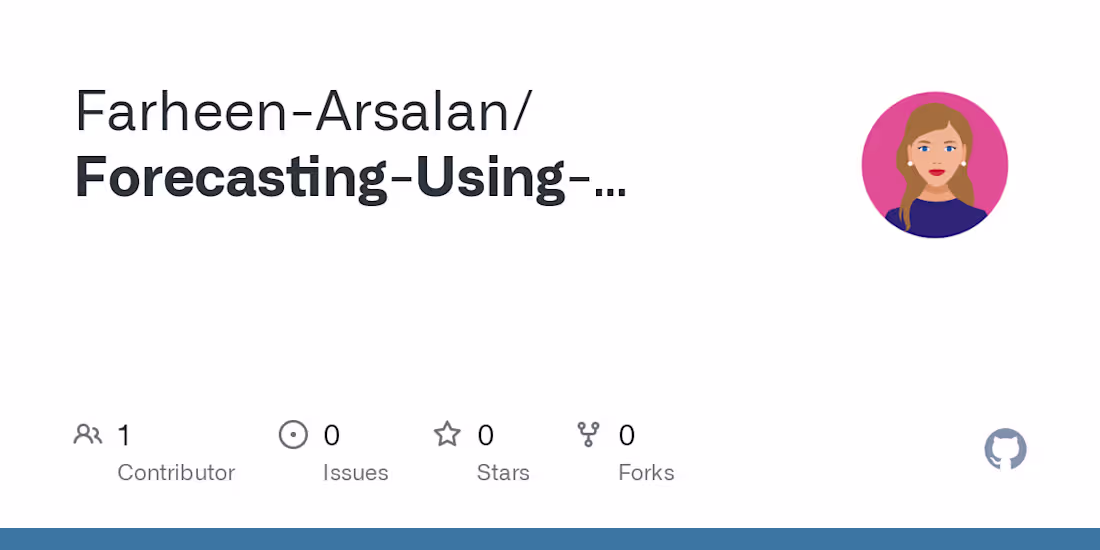 Cover image for Farheen-Arsalan/Forecasting-Using-Arima-Model