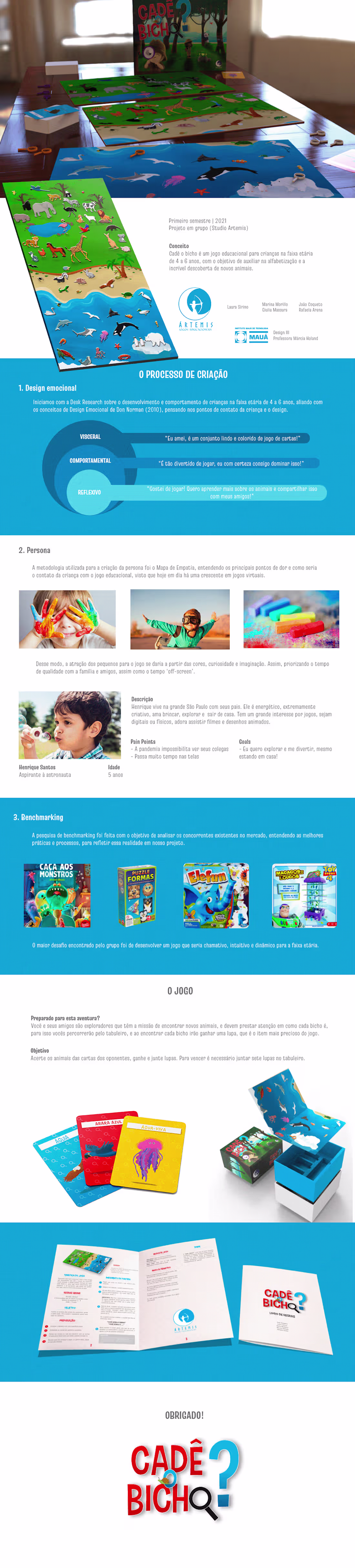 Cover image for Product Design | Cadê o Bicho - Jogo de Tabuleiro