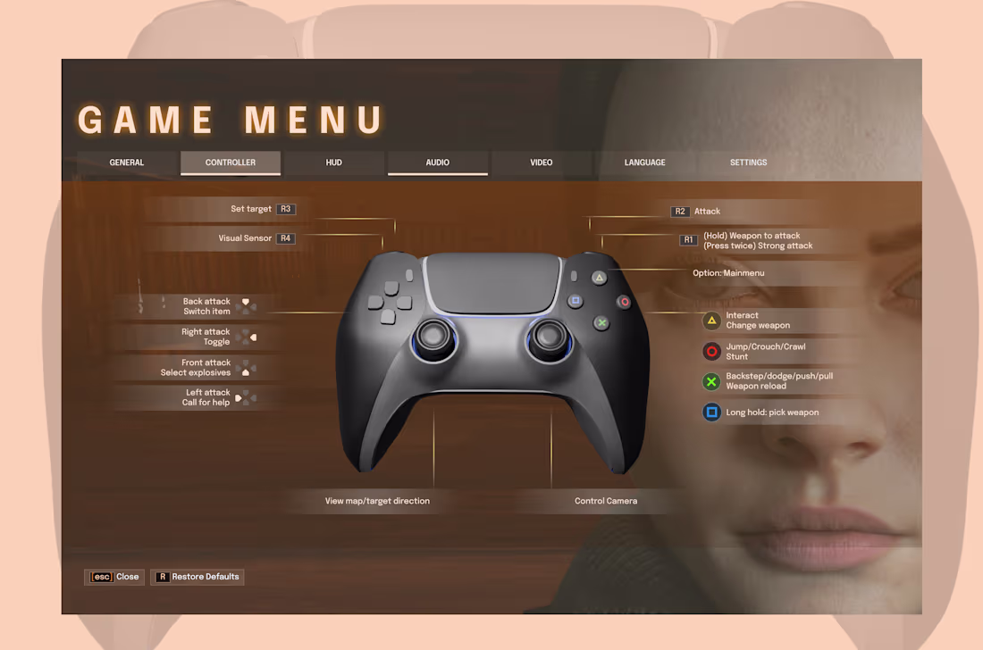Cover image for Game Controller Settings