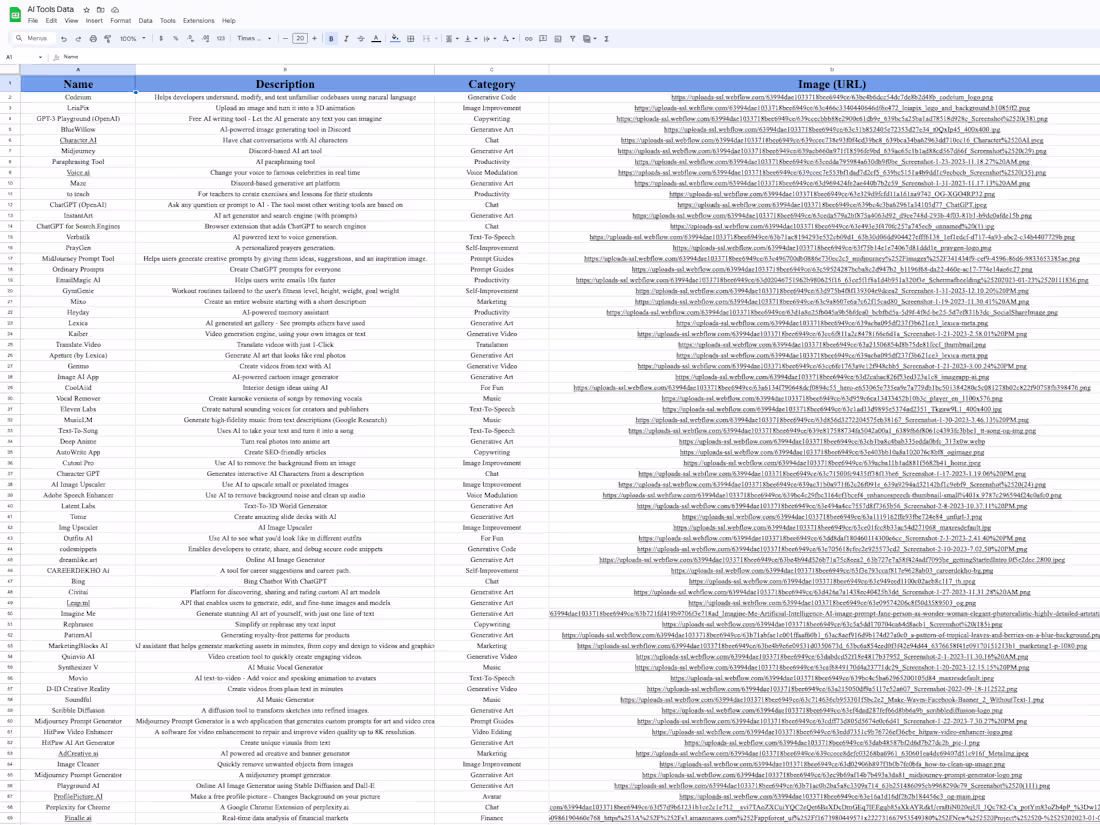 Cover image for AI Tools Web Scraping Project