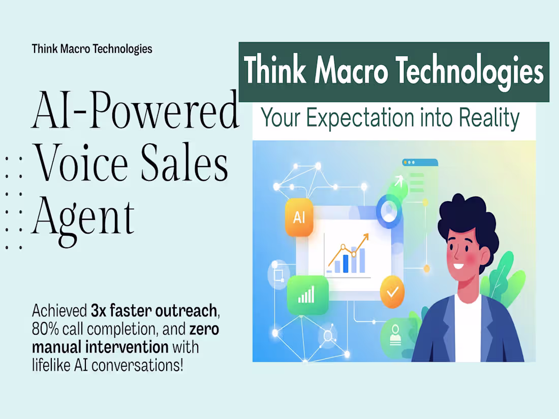 Cover image for AI-Powered Voice Call Sales Agent