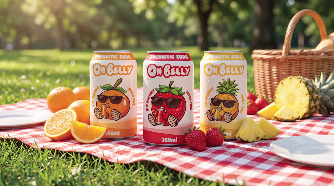 Cover image for Oh Belly | Can Branding and Packaging