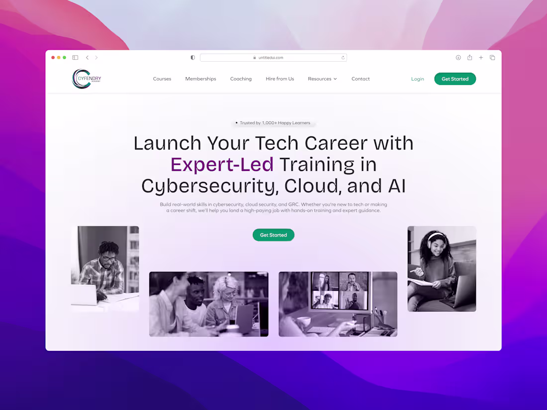 Cover image for Cyfendry Academy