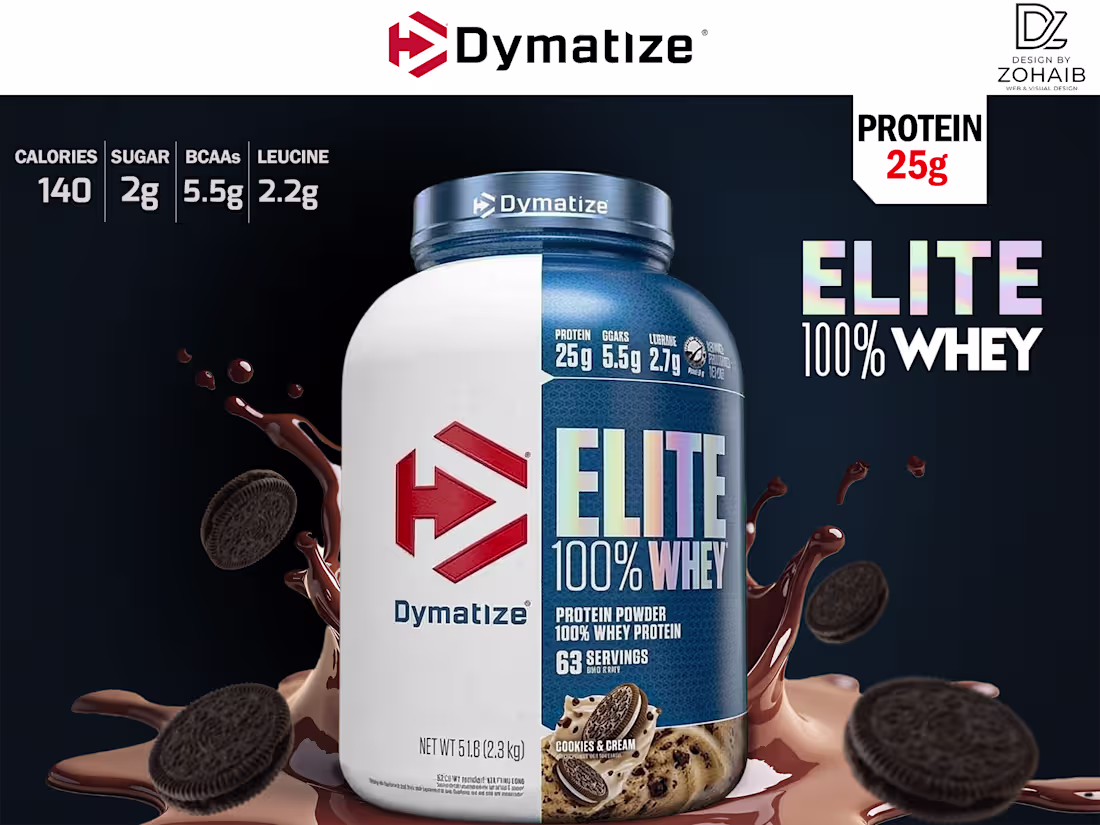 Cover image for Dymatize Elite Whey - Social