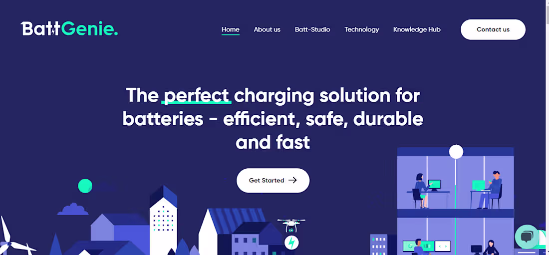 Cover image for Battgenie | Website Development