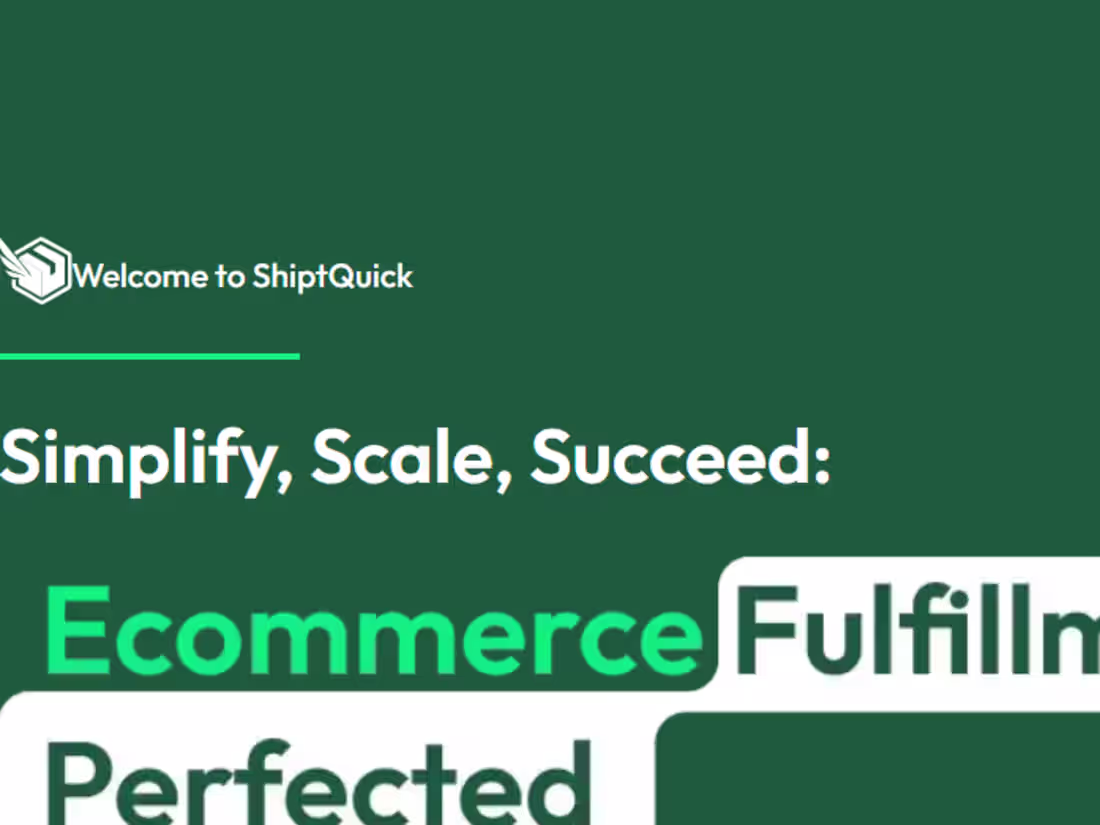Cover image for ShiptQuick Ecommerce business Website 