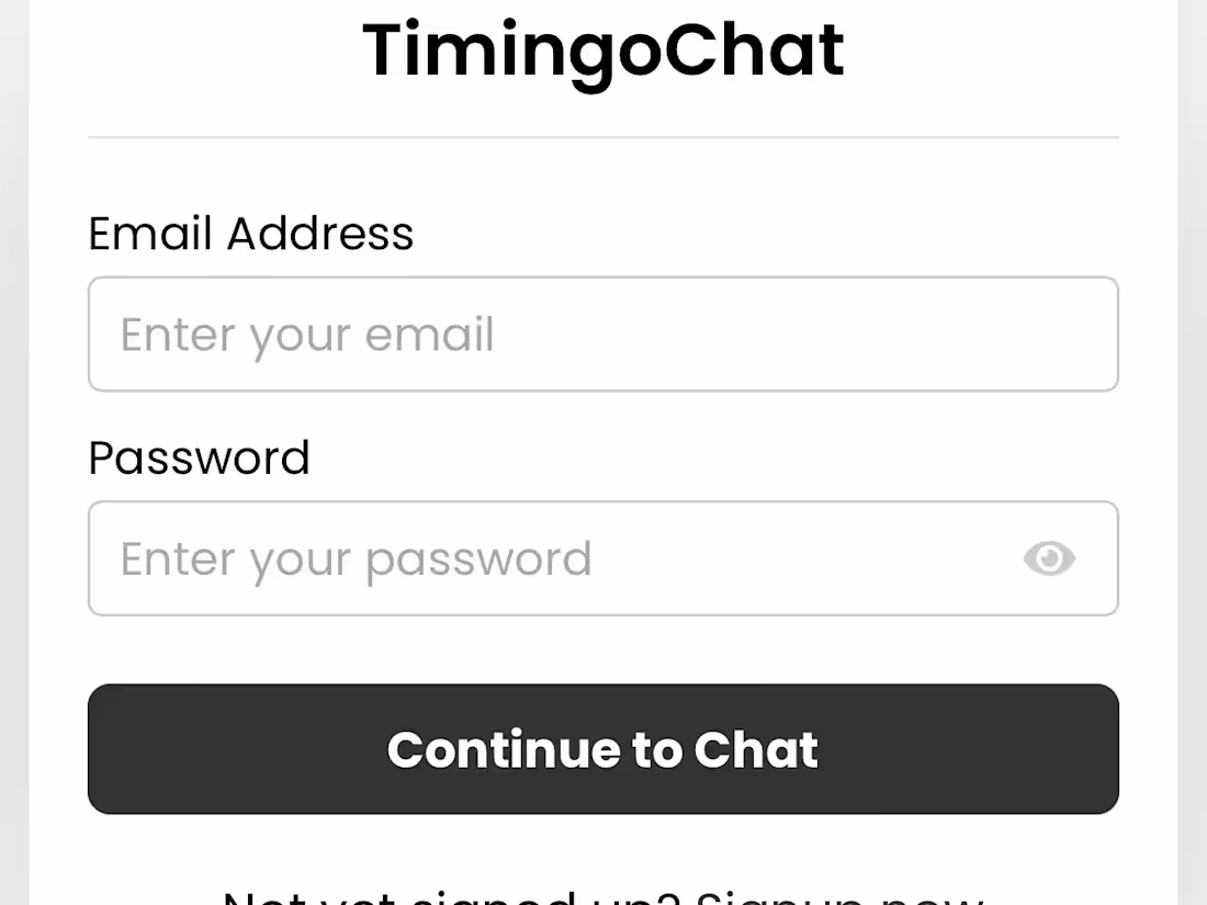 Cover image for TimingoChat