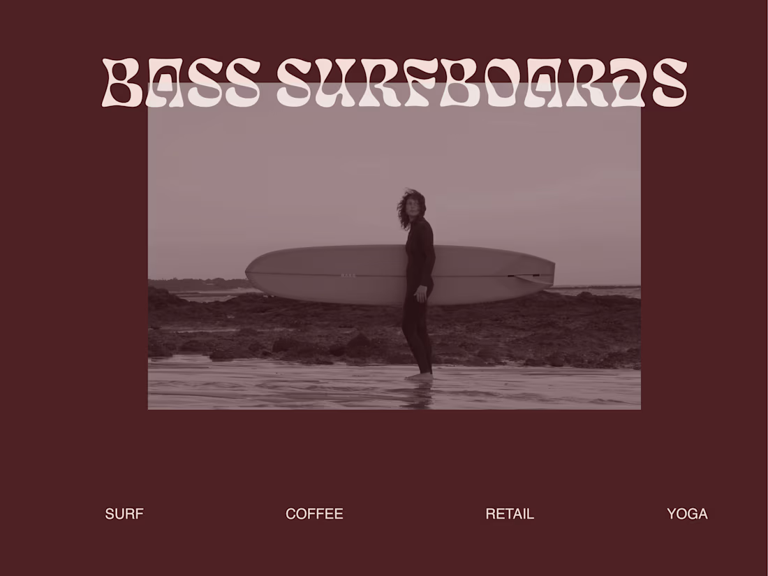 Cover image for BASS SURFBOARDS BRANDING