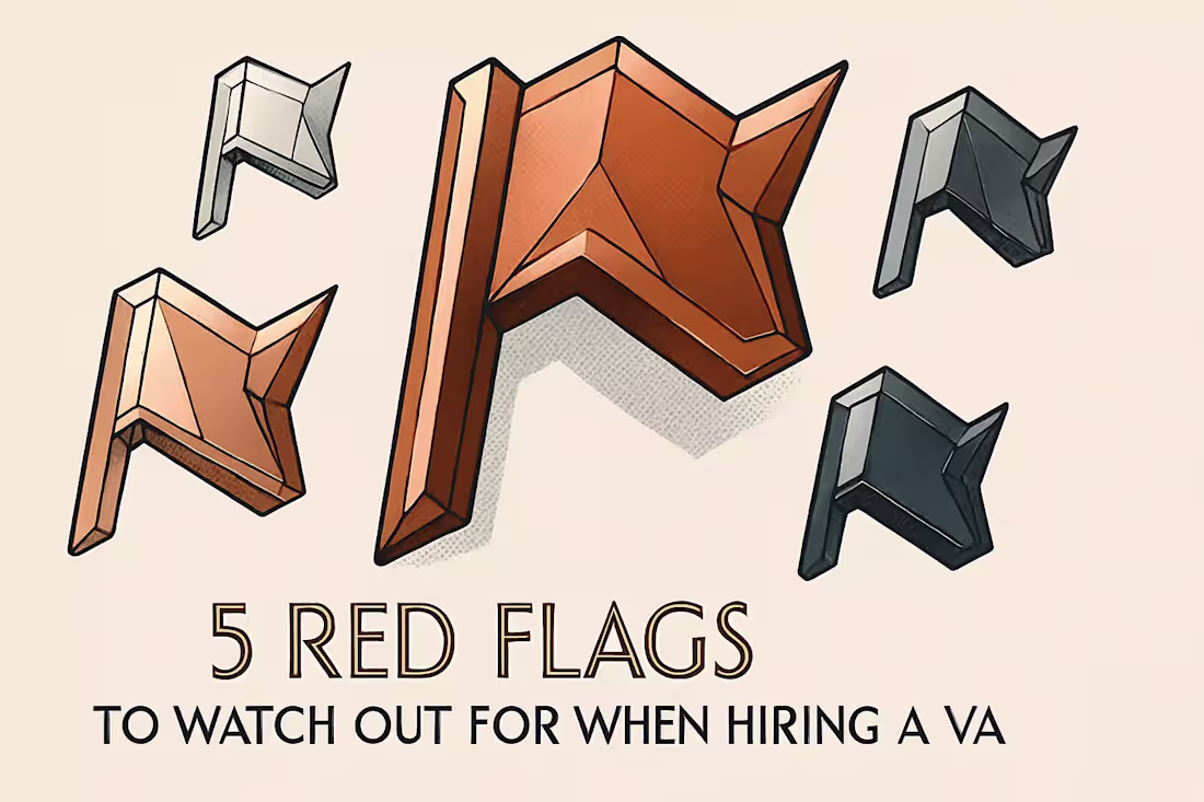 Cover image for 5 Red Flags to Watch Out for When Hiring a VA