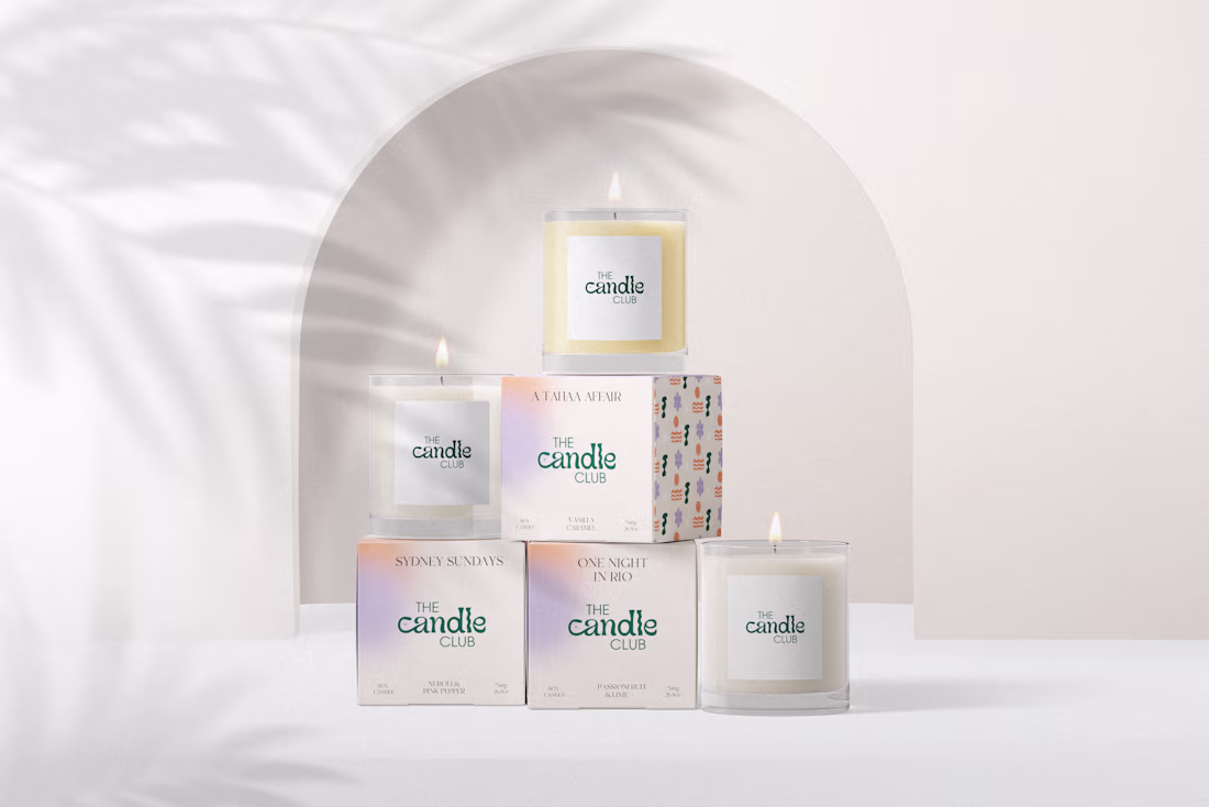 Cover image for The Candle Club - Branding