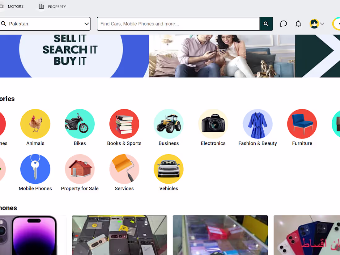 Cover image for OLX-clone