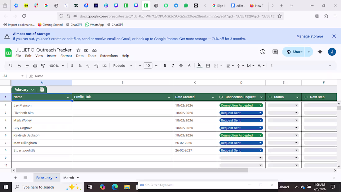 Cover image for Built and managed a LinkedIn