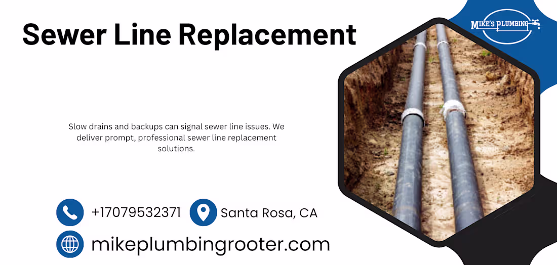 Cover image for Sewer Line Replacement
Mike’s Plumbing &