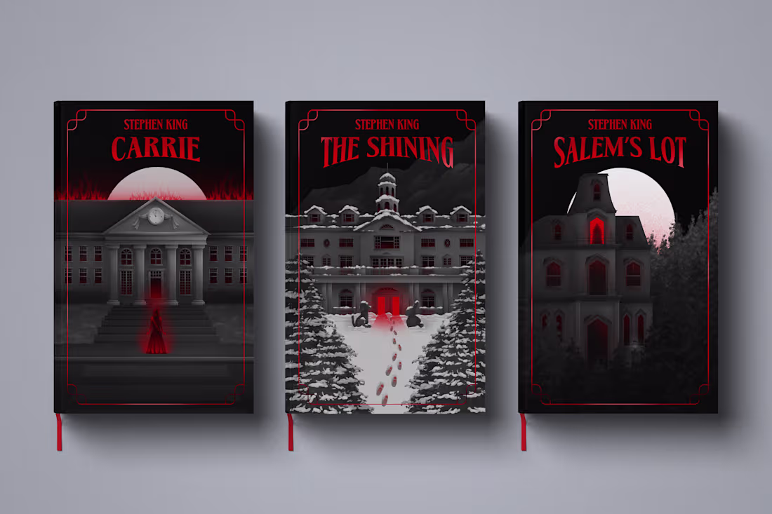 Cover image for Stephen King Book Cover Designs