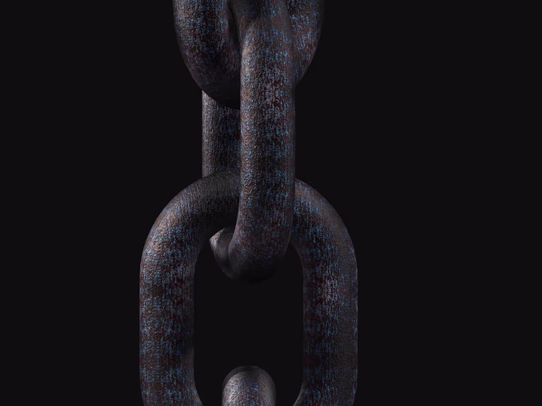 Cover image for Rusty chains