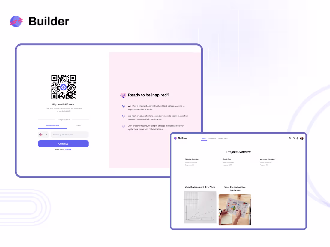 Cover image for Builder - AI Powerd No - Code platform