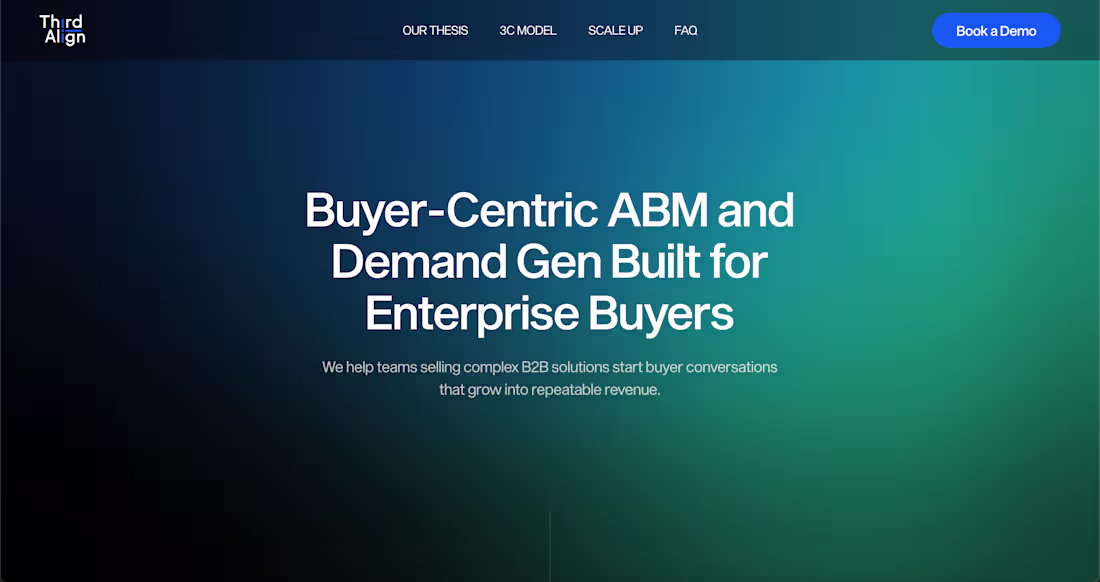 Cover image for Immersive Website Design and Development for Third Align