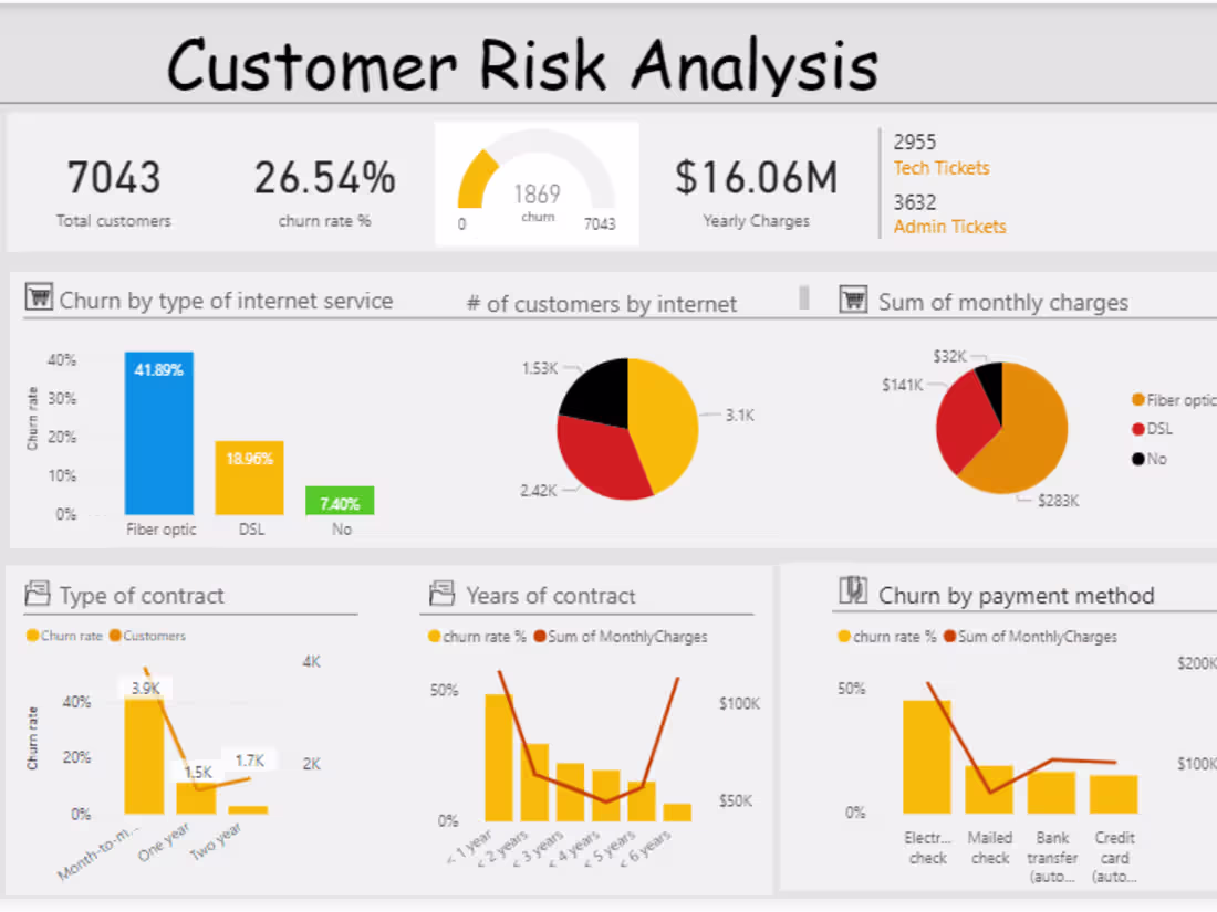 Cover image for Customer risk analysis