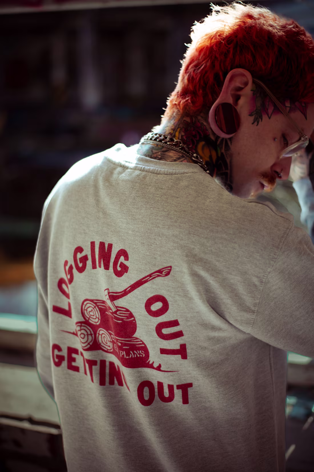 Cover image for Esc Plans Logging Out Merch