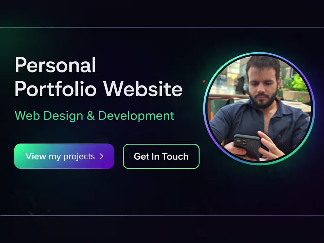 Cover image for Personal Portifolio