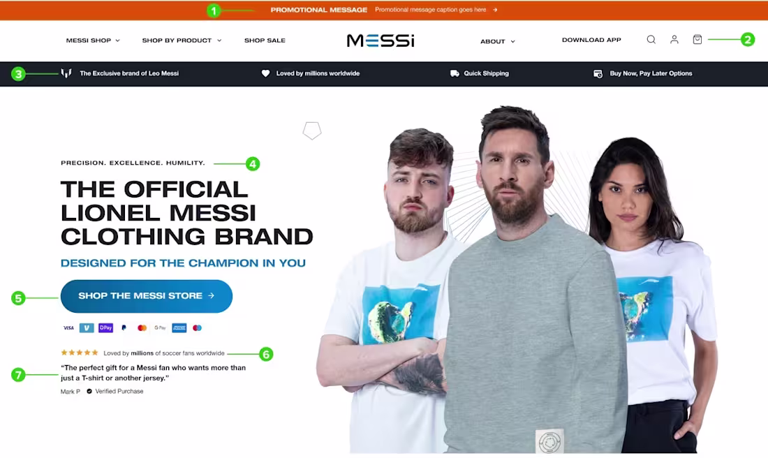 Cover image for Messi Website Case Study