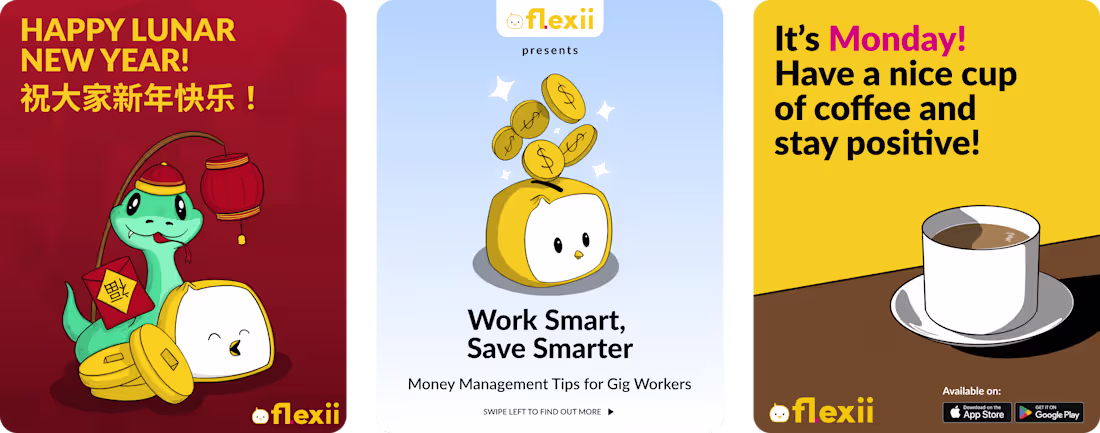 Cover image for Flexii - Marketing Design with Illustrations