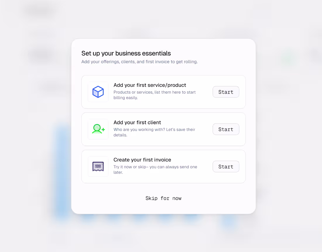 Cover image for Feeling overwhelmed by the business setup? This UI instantly...