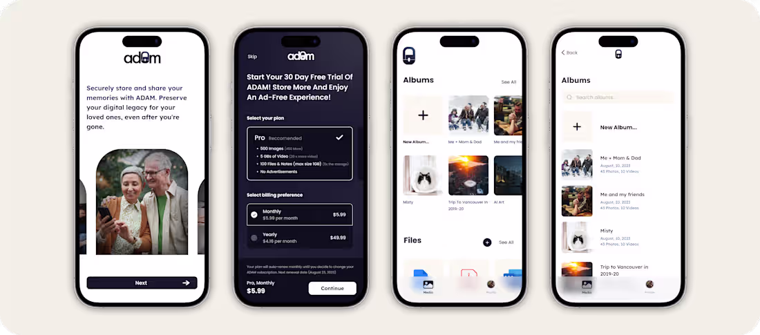 Cover image for ADAM