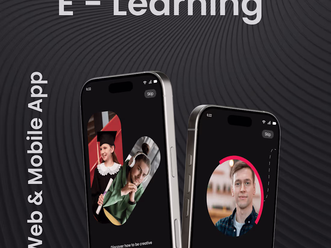 Cover image for E-Learning App Design