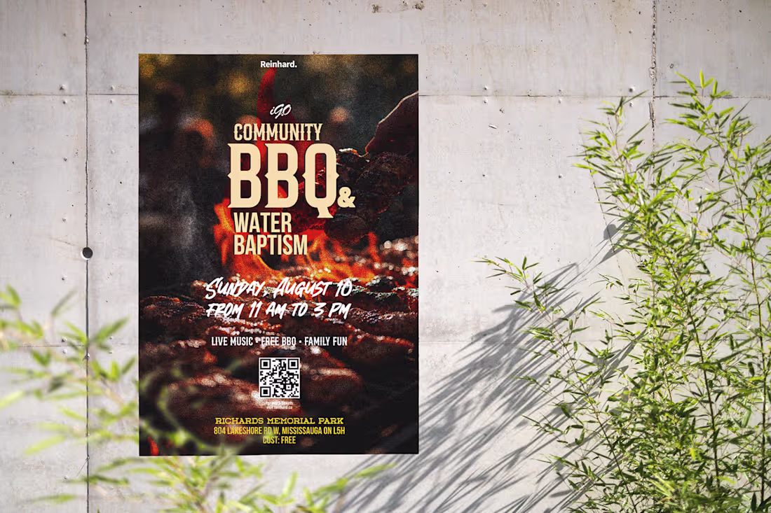 Cover image for iGo Church Community Event Visual Design