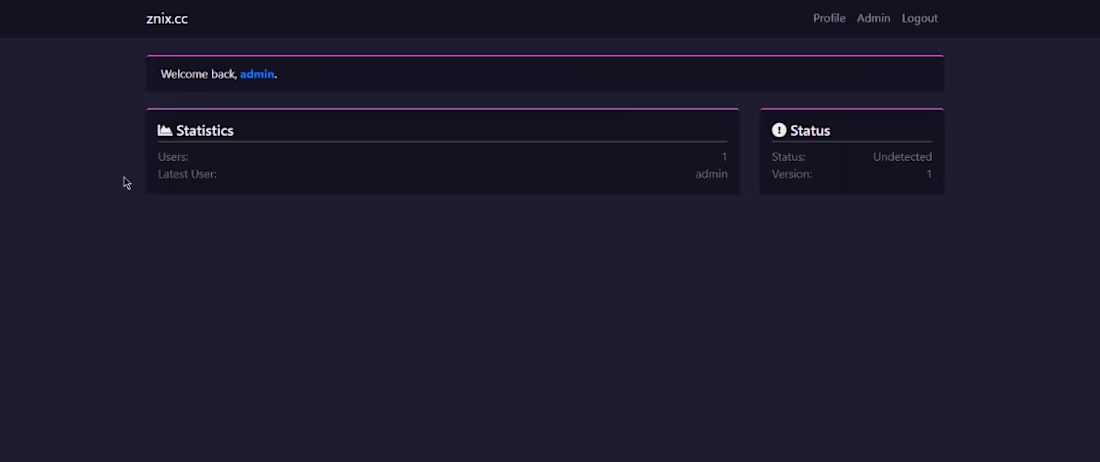 Cover image for Simple PHP panel made for