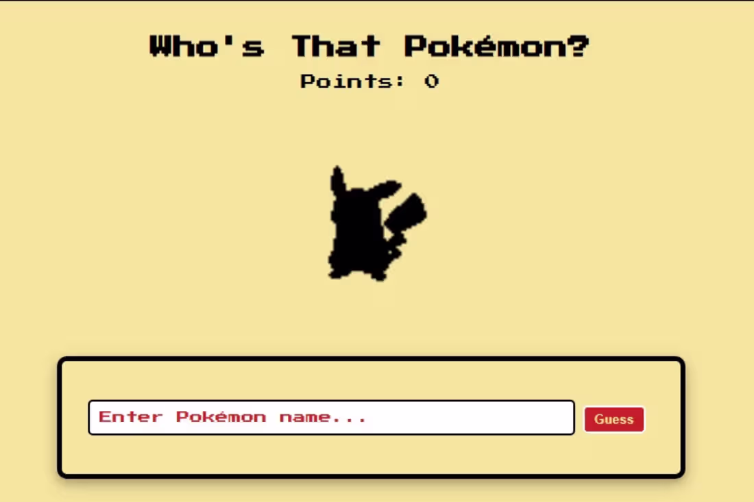 Cover image for A React-based Pokémon-themed gaming platform