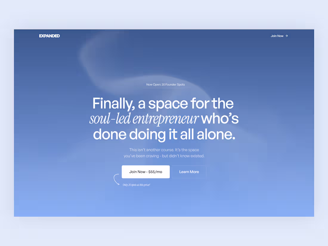 Cover image for Expanded | Framer Landing Page